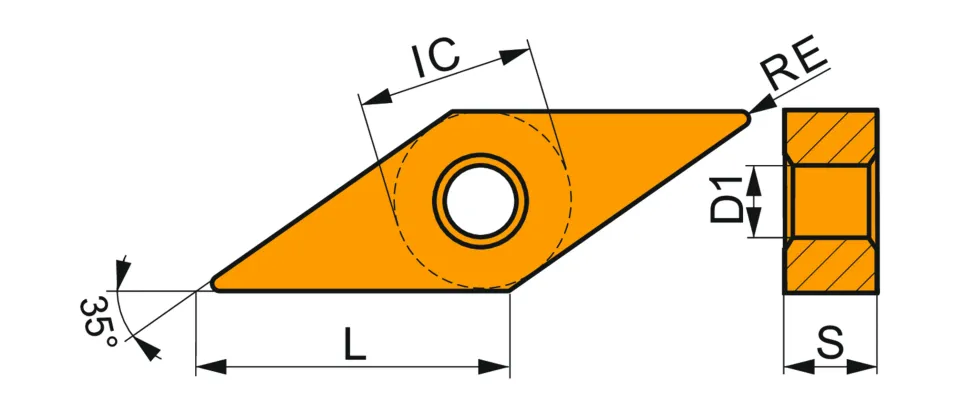 VNMG 160408E-SF:T6310